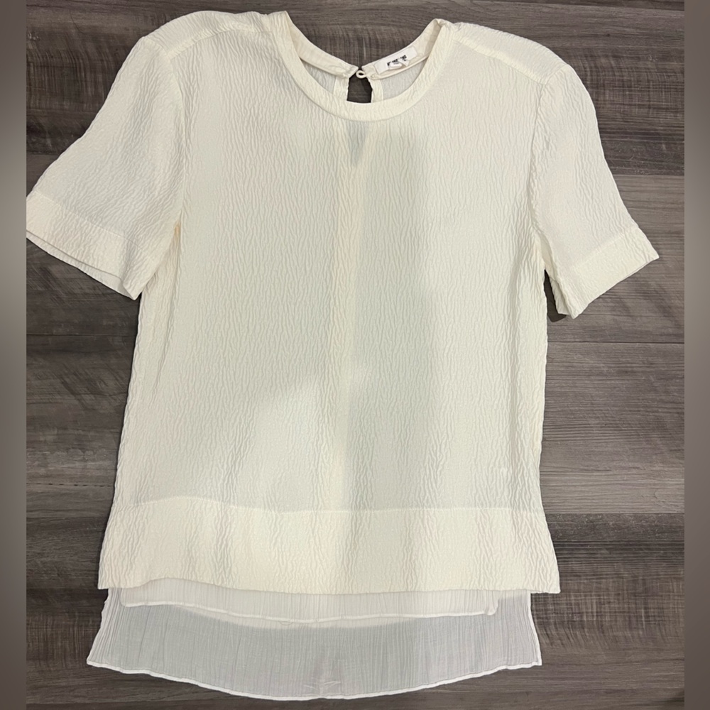 Textured Silk top